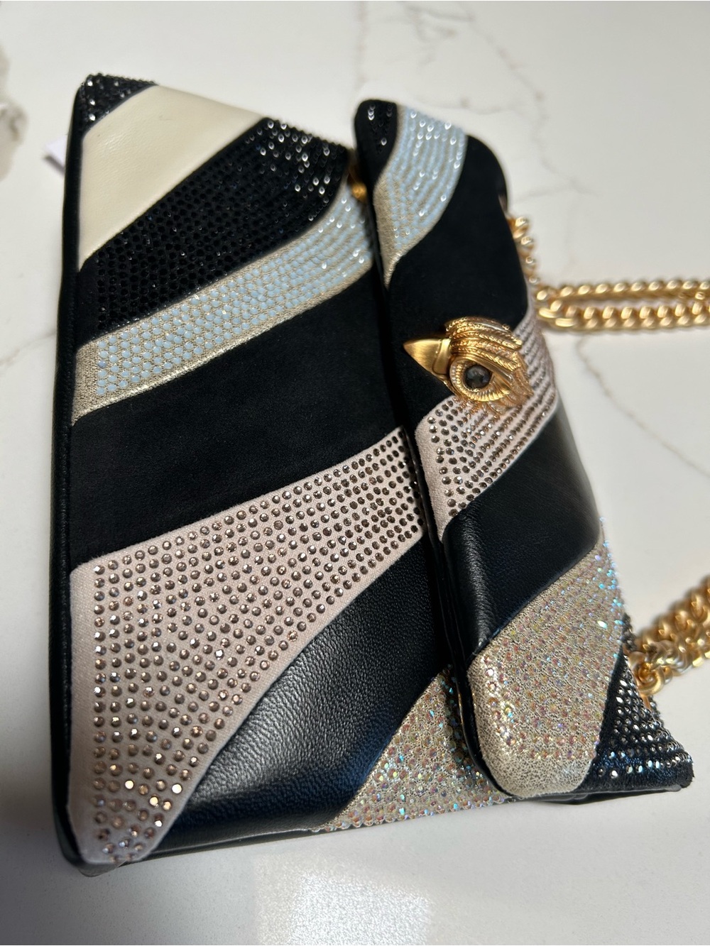 Kurt Geiger Mini Kinsington Wave Bag - Picture 7 of 9